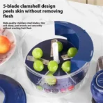 Multipurpose Automatic Fruit & Garlic Peeler Machine - Image 3